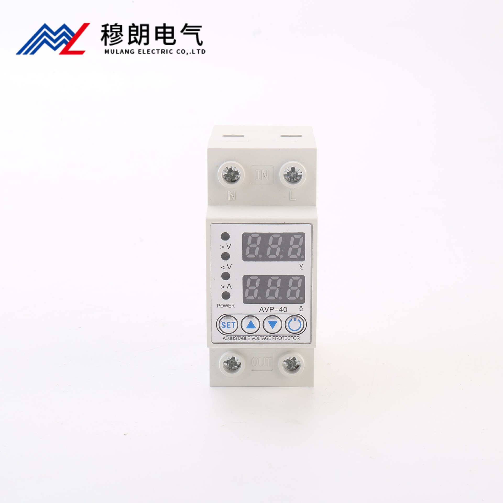 自復(fù)式過欠壓2P 40A  雙顯